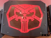 Вынос радиатора накладка &quot;Череп&quot; ATV AODES PATHCROSS 650-1000