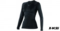 Термокофта жен D-CORE THERMO TEE LS BLACK/ANTHRACITE