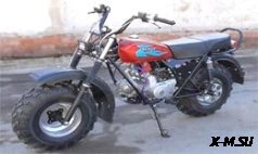 Мотоцикл внедорожный СКАУТ-3-125 АП (Адаптивная подвеска)