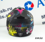 Шлем кроссовый Tiane Progrip Star, Черный (матовый)
