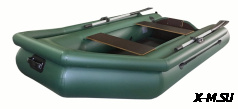 Лодка ПВХ ВЕЛЬБОТ Волгарь 270 МКФ