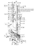 Коробка передач(приводной вал)(60 SEA/MARA/BIG FOOT,6 JAW REV. CLUTCH 1 2-Х ТАКТНОГО ПЛМ MERCURY 55 Серийный номер от 9885345 до 9973099