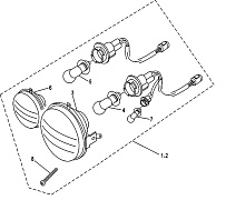 Освещение (переднее) КВАДРОЦИКЛА STELS ATV 800 GT