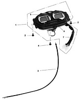 Панель приборов цифровая СКУТЕРА STELS VORTEX 50