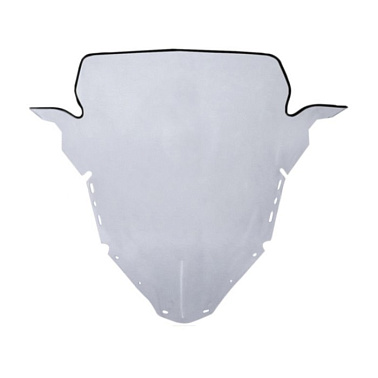 Стекло ветровое для снегохода (высота 63см, толщина 2мм, МПК)