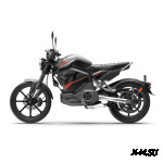 Электромотоцикл WHITE SIBERIA SUPER SOCO TC MAX 2024 (Черный)