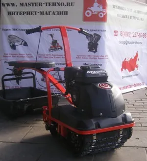 Миниснегоход Ерш 6.5 2014 NEW с новой гусеницей и трансмиссией