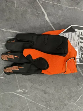 Перчатки детские FOX XD2-1-1 цв. Оранжево-черный  р. XXS