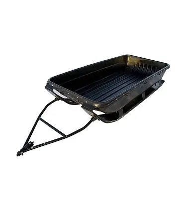 Сани на железном каркасе