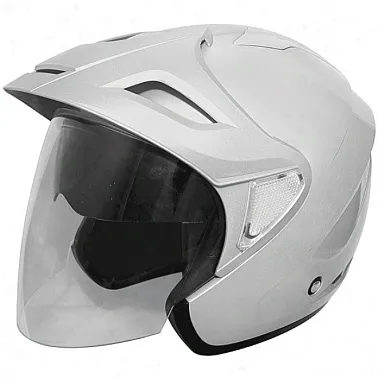 Шлем "THH" T-378 SILVER 2-стекла