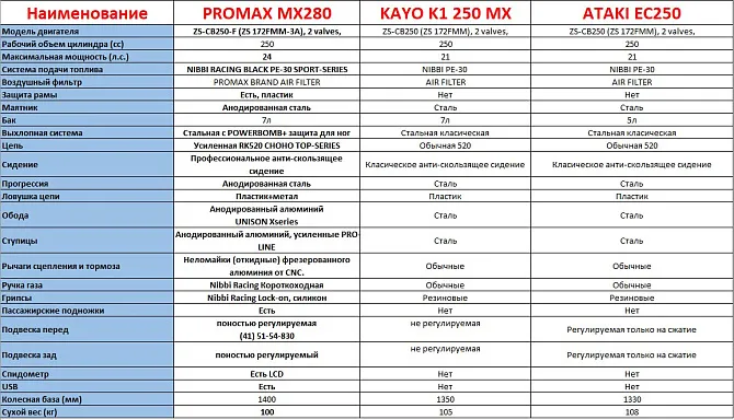 Мотоцикл RACER RC300-GY8B BROS (моно)